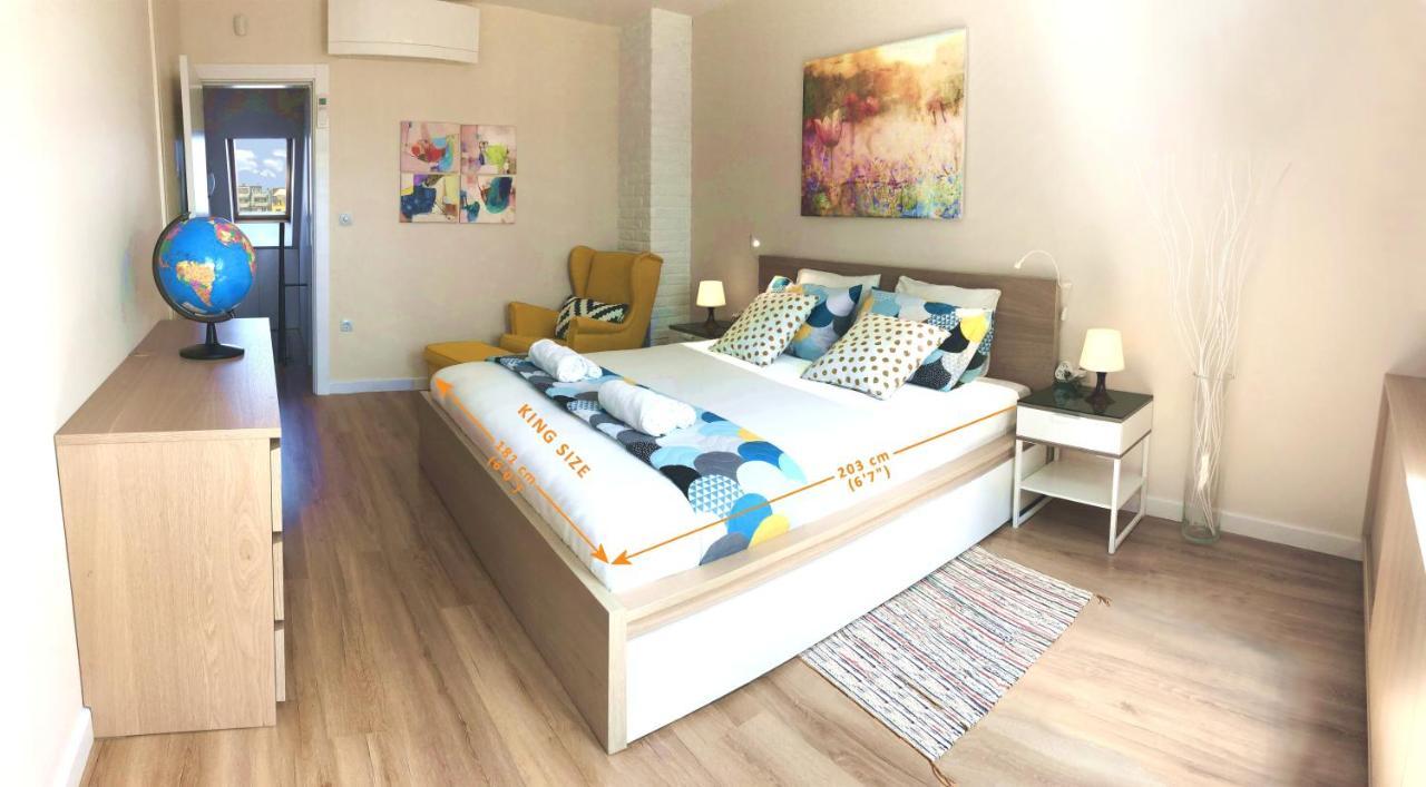 Unique Luxurious Jacuzzi Penthouse Duplex In City Center! 2 Baths! Free Parking! Sofia Exteriör bild