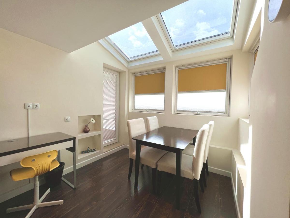Unique Luxurious Jacuzzi Penthouse Duplex In City Center! 2 Baths! Free Parking! Sofia Exteriör bild
